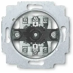 Busch-Jaeger Jalousieschalter-Einsatz, Unterputz, matt, IP20, Drehknopf, 2p