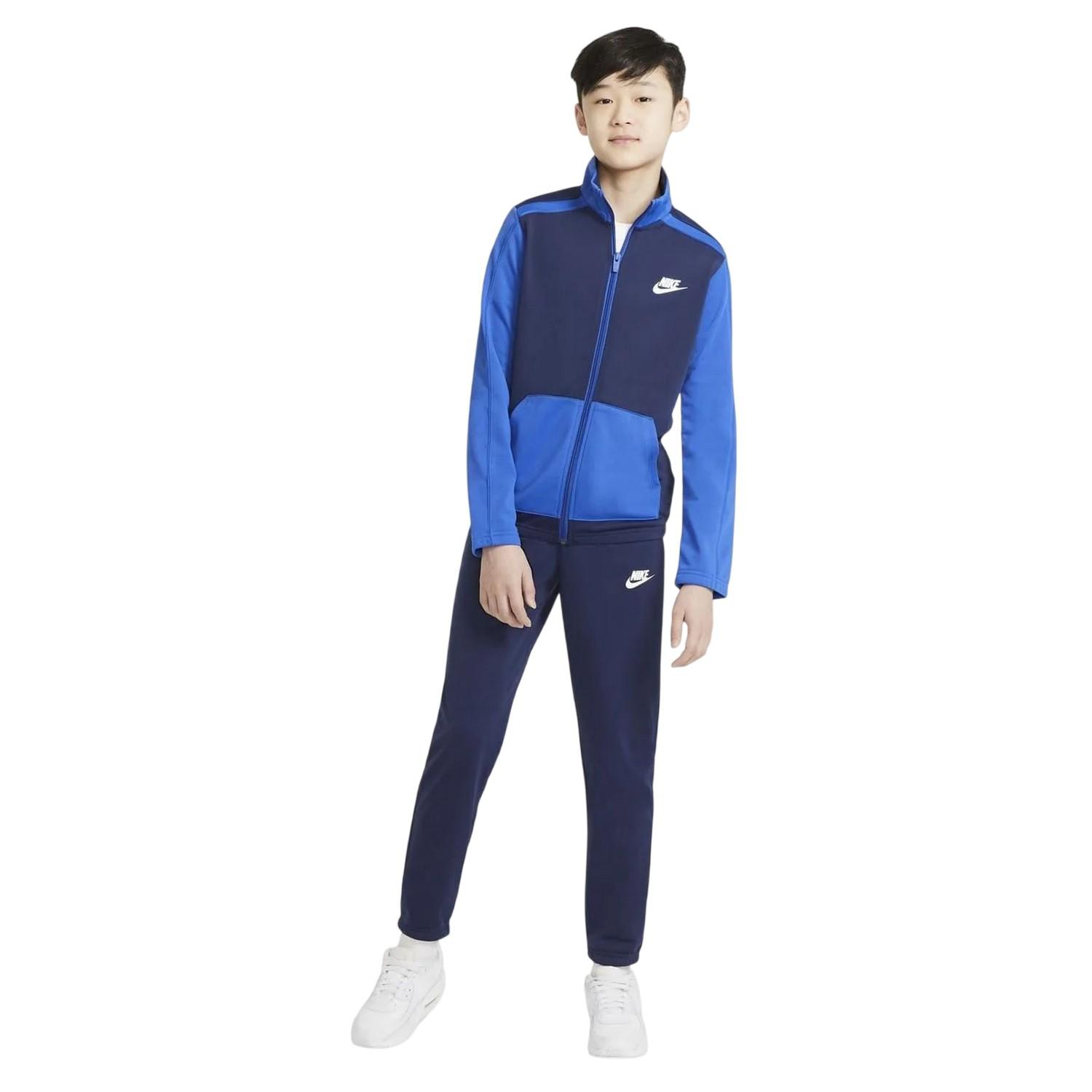 Nike - Trainingsanzug für Kinder, Polyester (Mitternachtsblau)