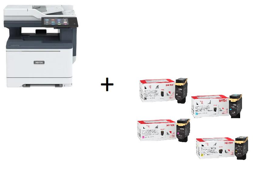 Xerox Versalink C415 Farblaser-Multifunktionsgerät inkl. Xerox Original Tonerset CMYK C415V_DN
