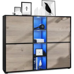 HIGHBOARD Cuba Türen in Eiche Nordic