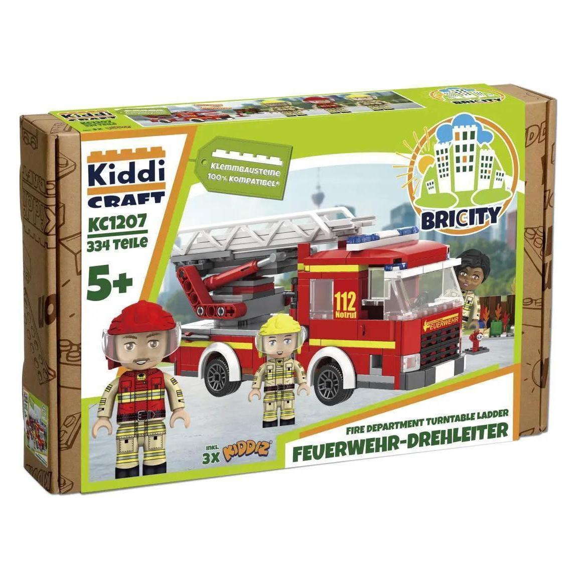 Kiddicraft Feuerwehr Drehleiter (DL) (KIC01207)