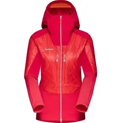 MAMMUT Damen Funktionsjacke Eisfeld SO Hybrid Hooded Jacket Women, Größe S in Rot Rot