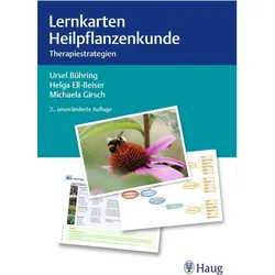 Lernkarten Heilpflanzenkunde, Fachbücher von Helga Ell-Beiser, Ursel Bühring, Michaela Girsch