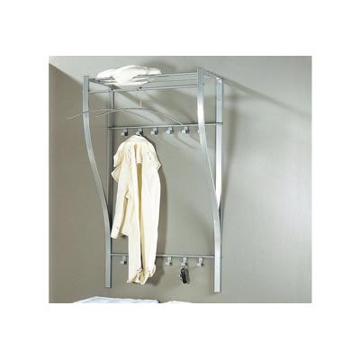 Garderobenschrank INOSIGN, grau (alufarben), B:66cm, Schränke, Garderobenschrank
