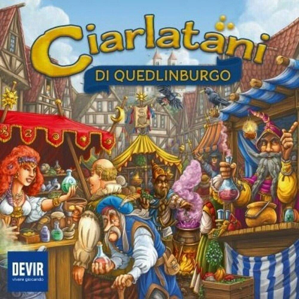 DEVIR De oplichters van Quedlinburgh bordspel Italiaans