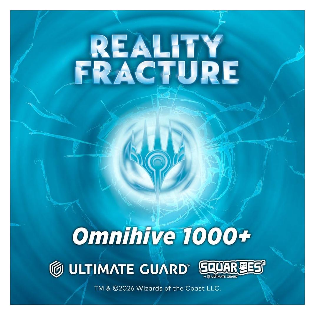 Ultimate Guard Omnihive 1000+ Xenoskin Magic: The Gathering "Reality Fracture" - Red Rare (UGD011965)