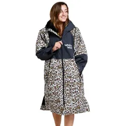 WHITE WATER HARD-SHELL ROBE 2027 leopard print/black - S