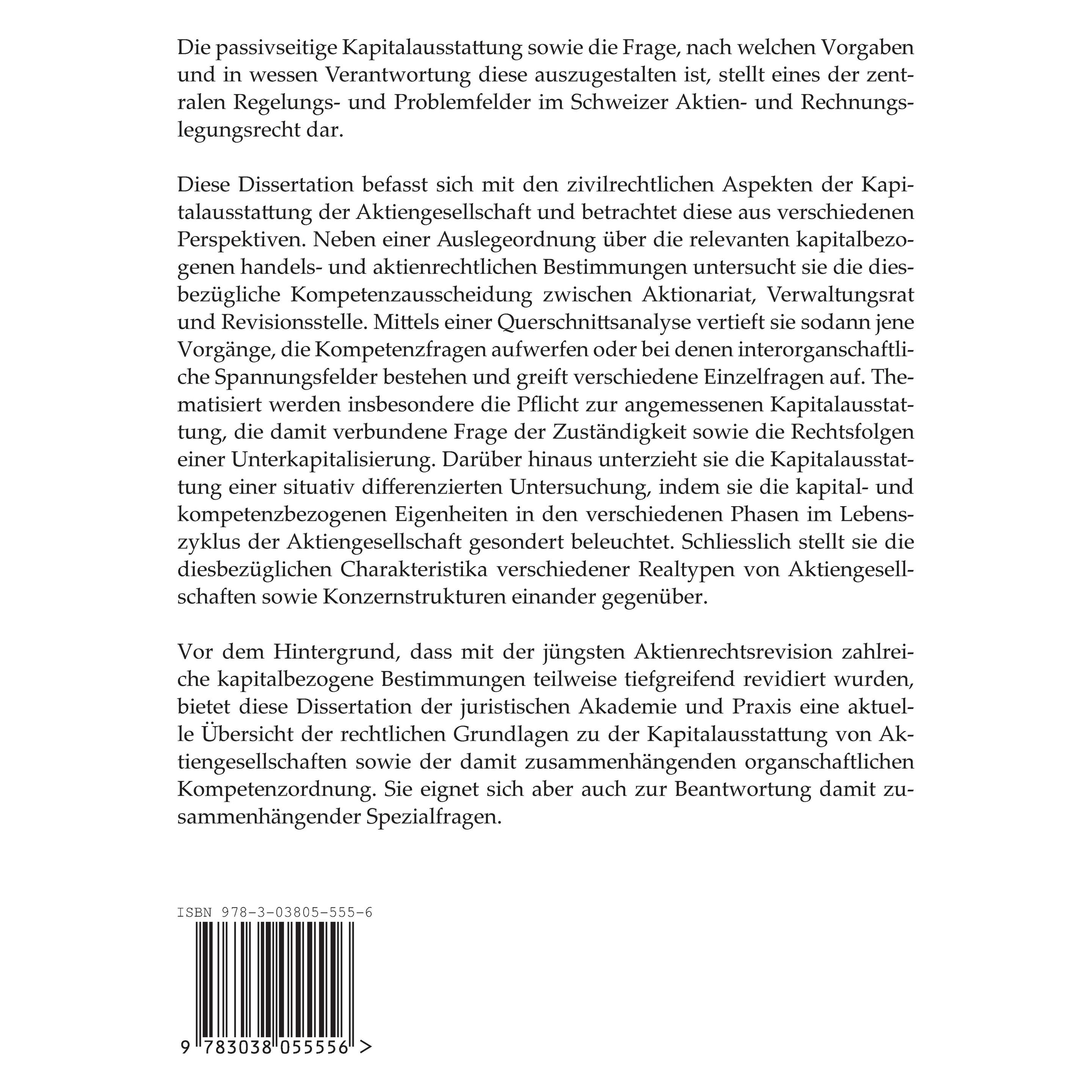Buch & Netz Die Kapitalausstattung der Aktiengesellschaft im Kompetenzgefüge ihrer Organe (Deutsch, Hardcover, Benedikt L. Rutscheidt) (32614250)