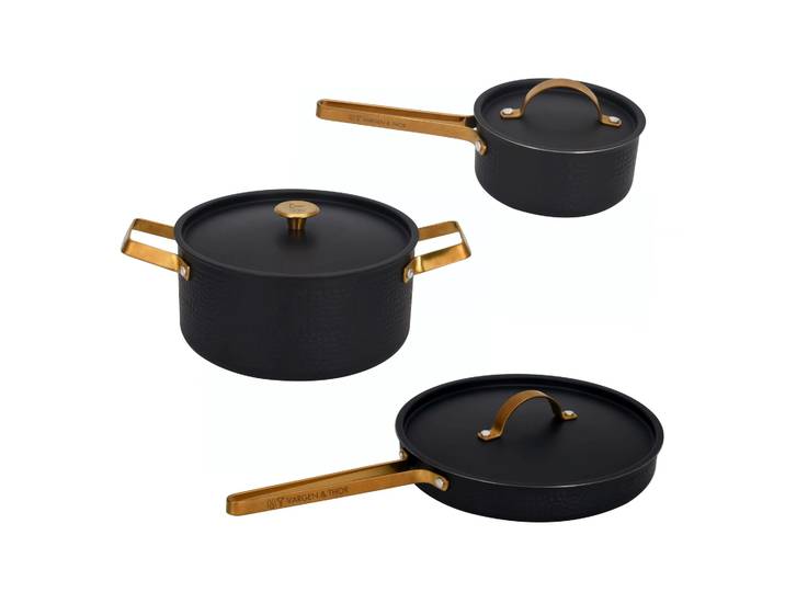 Vargen & Thor Vargen & Thor Arvet Kochtopfset 3 Teile