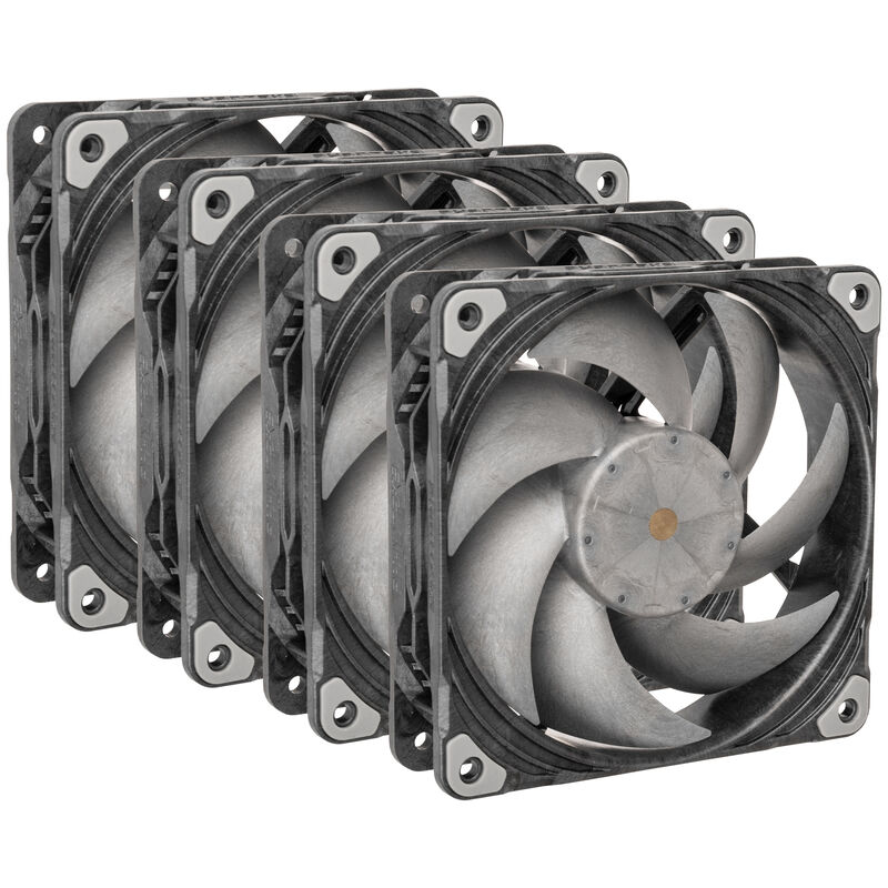 PHANTEKS T30 PWM 120mm Lüfter - schwarz + 3er Pack