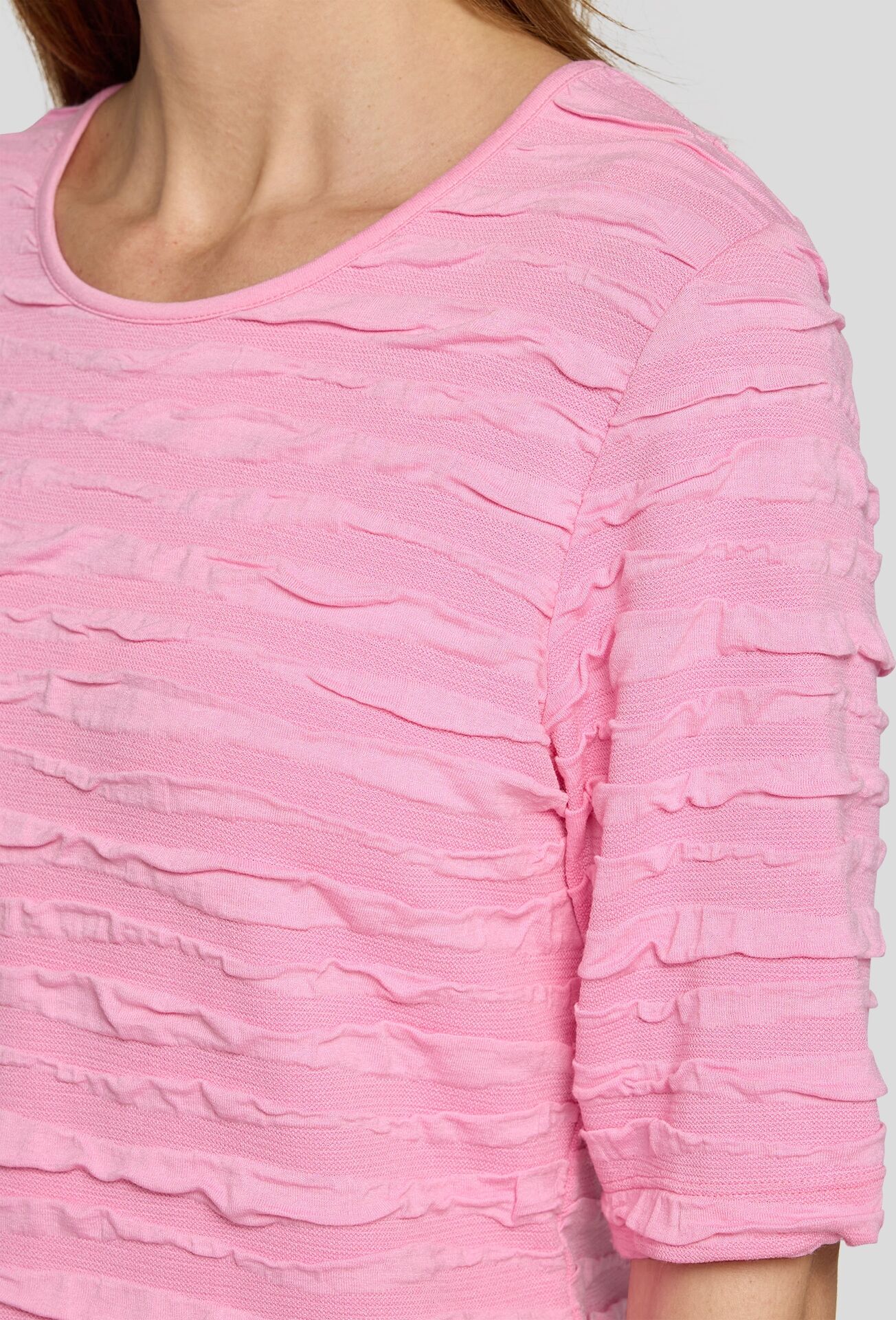 Rabe Shirt, 1/2-Arm, Struktur krokus 46