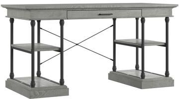 iNSPIRE Q Artisan Barnstone Cornice 1-drawer Storage Writing Desk