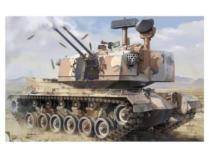TAKOM - Model Char M247 Sergeant York Takom 2160 1/35. Model Promo Char