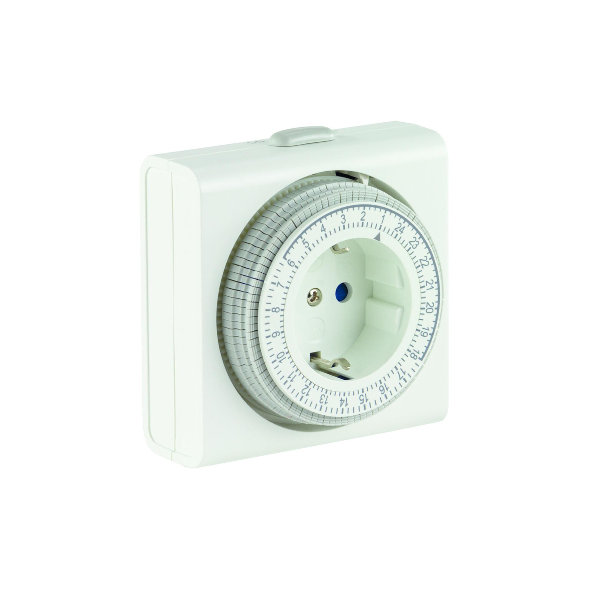 REV Zeitschaltuhr kompakt mechanisch weiß (0025020109)