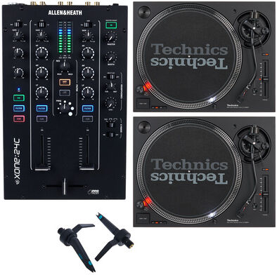 Allen & Heath Xone 24C 1210 Mix Bundle Noir