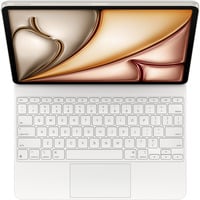 Magic Keyboard für das 13" iPad Air (M3), Tastatur weiß, DE-Layout, Scherenmechanik