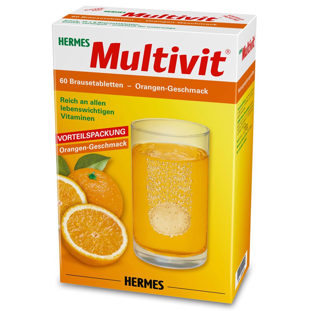 Hermes Multivit Brausetabletten 60 St