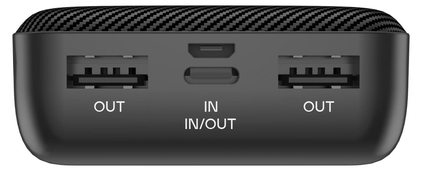 RealPower PB-20000 SE Powerbank 20.000mAh zwart