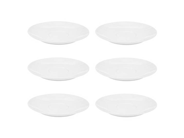 Ritzenhoff & Breker Bianco Cafe au Lait Untertassen-Set 6-teilig weiß