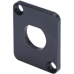 HICON D-Flansch Blinddeckel mit D-Loch (BNC) für SYS-Gehäuseserien