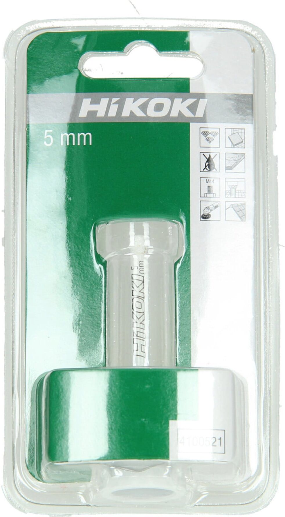 HiKOKI Fliesen-Diamantbohrkrone Dry 5mm M14 (4100521)