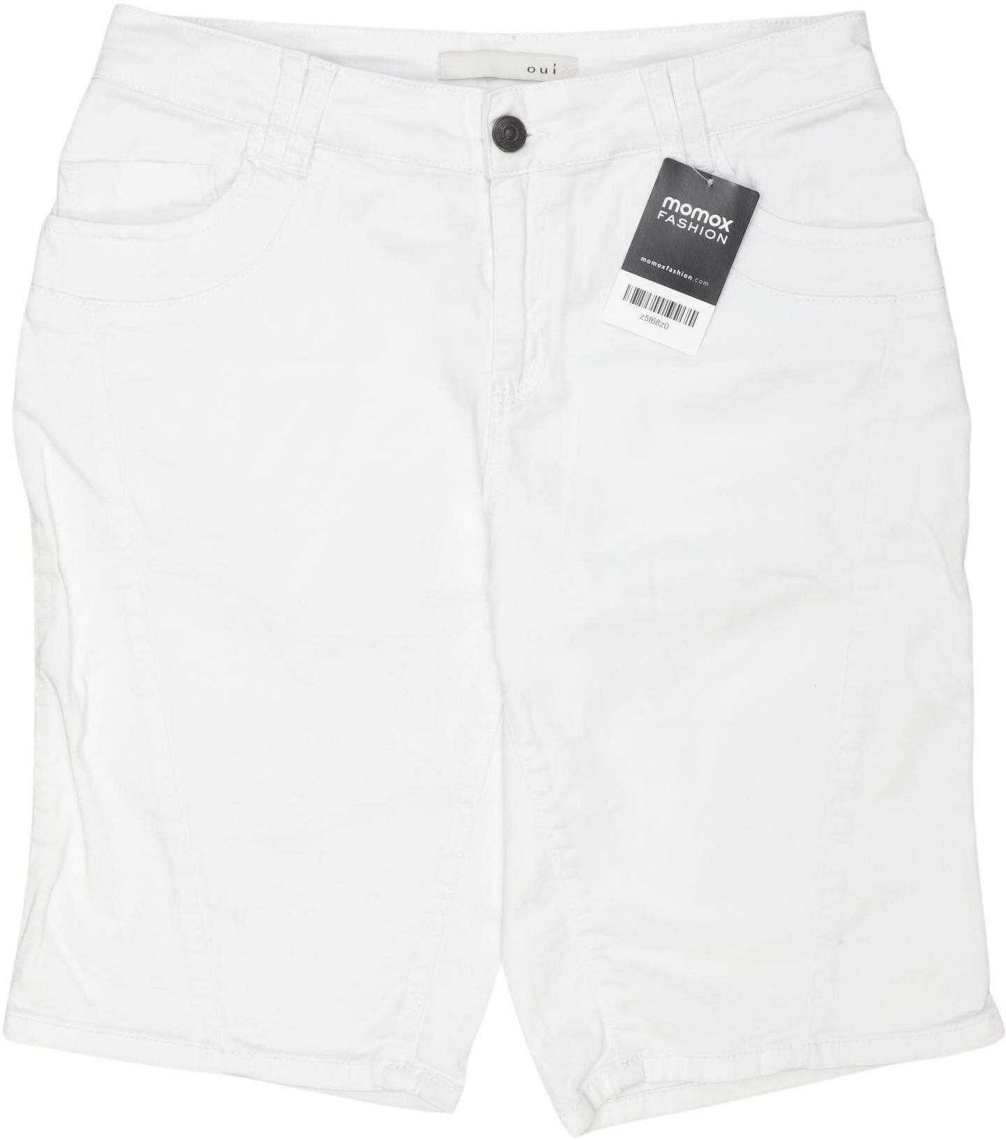 Oui Damen Shorts, Weiß, Gr. EU 36, Baumwolle / Elasthan - Second Hand