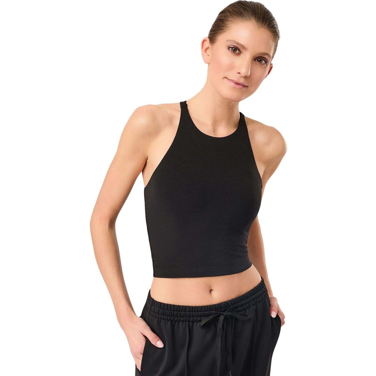 Mandala Cross Top black L TO35JE99-Cross-Top-black-L