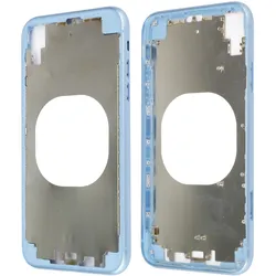Mittelrahmen in blau, passend für iPhone XR