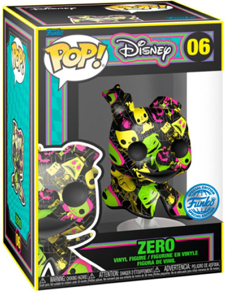 Funko Pop! Vinyl Figuur Disney Zero 06 Art Series Special Edition