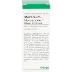 MEZEREUM HOMACCORD Tropfen 30 ml Tropfen