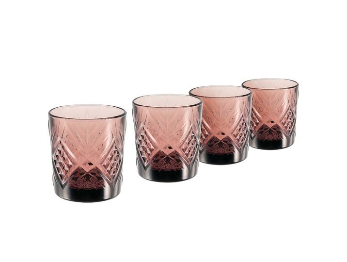 Whiskyglas Eugene 4er-Set 26 x 15 x 26cm Durchsichtig