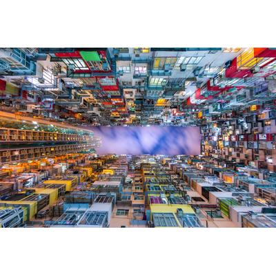 Papermoon "ABSTRAKT DESIGN-CITY SKYLINE NEW YORK TOKIO LONDON XXL"