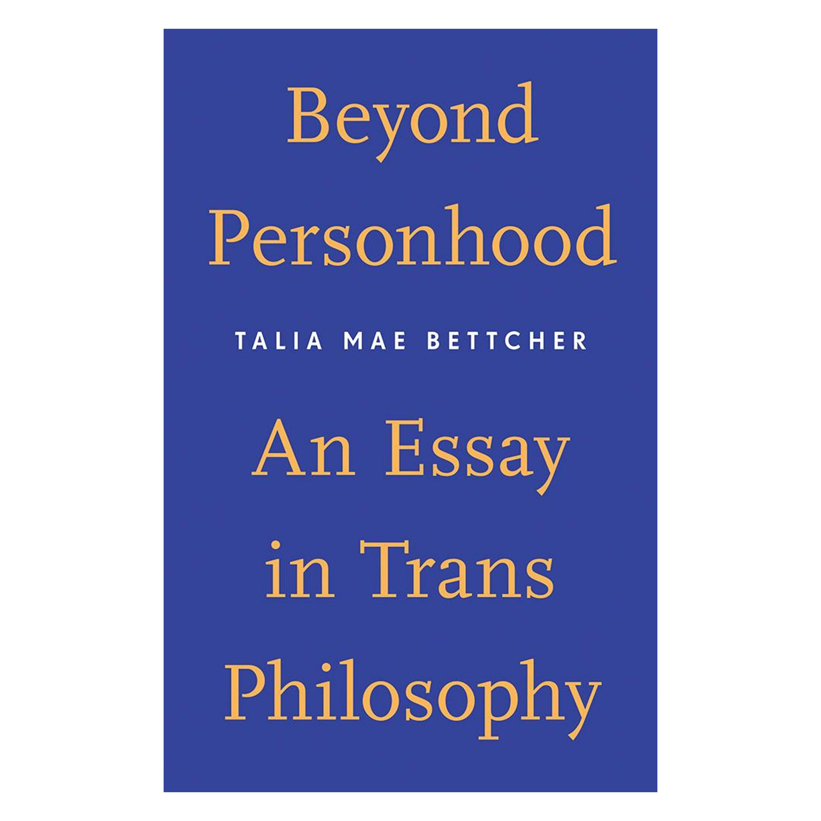 University Of Minnesota Beyond Personhood (Englisch, Talia Mae Bettcher) (57581010)