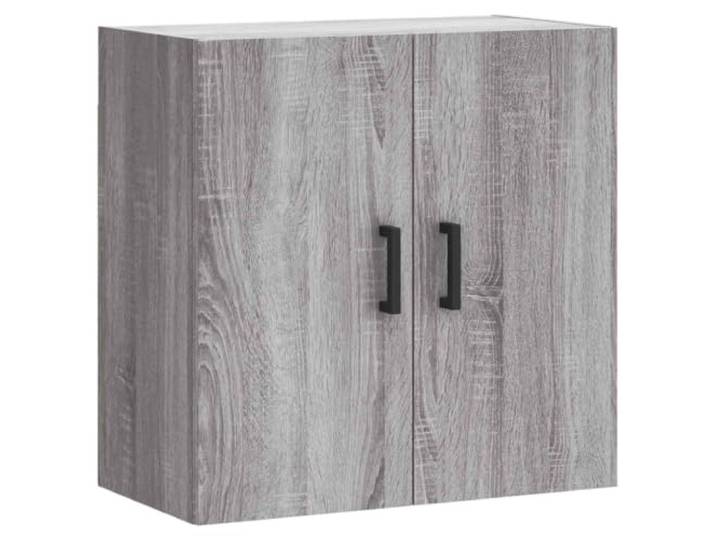 KLGBNCVE Wandschrank Grau Sonoma 60x31x60 cm Holzwerkstoff Wandmontage ohne Bodenfläche,Stauraum,dekorative Oberfläche,Holzwerkstoff,Grau Sonoma