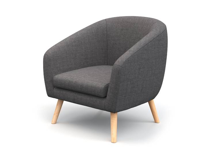 Sessel BIANCA anthrazit