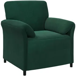 vidaXL, Sofa + Bettsofa, Samtsofa (1-Sitzer, 2-Sitzer)