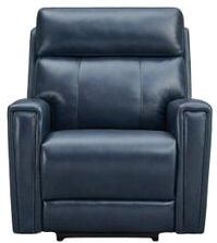 UR livingroom Genuine Leather Zero Gravity Power Recliner Chair with Power Headrest, USB&USB-C Port