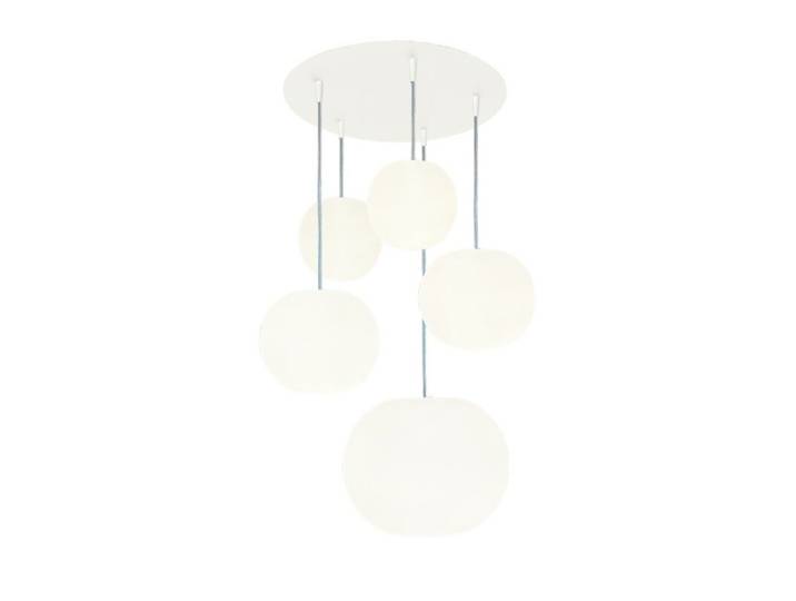 Casablanca Pendelleuchte Acai Rondell, rund, aus Glas, deutsche