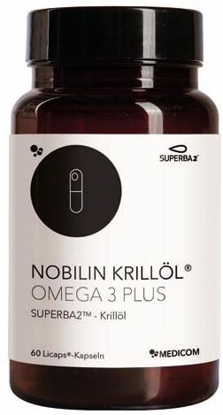 Nobilin Krillöl Omega-3 Plus Kapseln 60 St