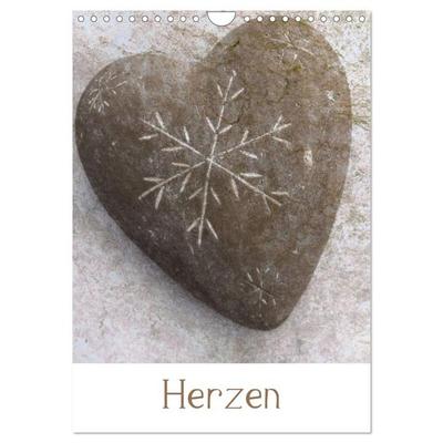 Herzen (Wandkalender 2026 DIN A4 hoch), CALVENDO Monatskalender