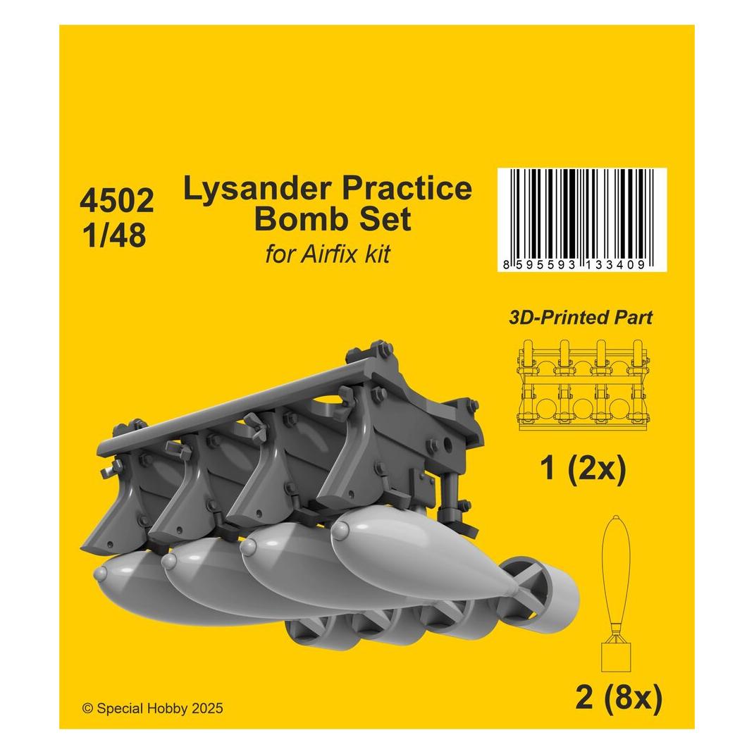 CMK Lysander Practice Bomb Set for Airfix (129-4502)