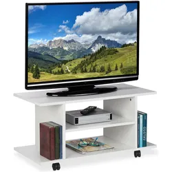 Relaxdays, TV Möbel, TV Board (80 x 40 x 40 cm)