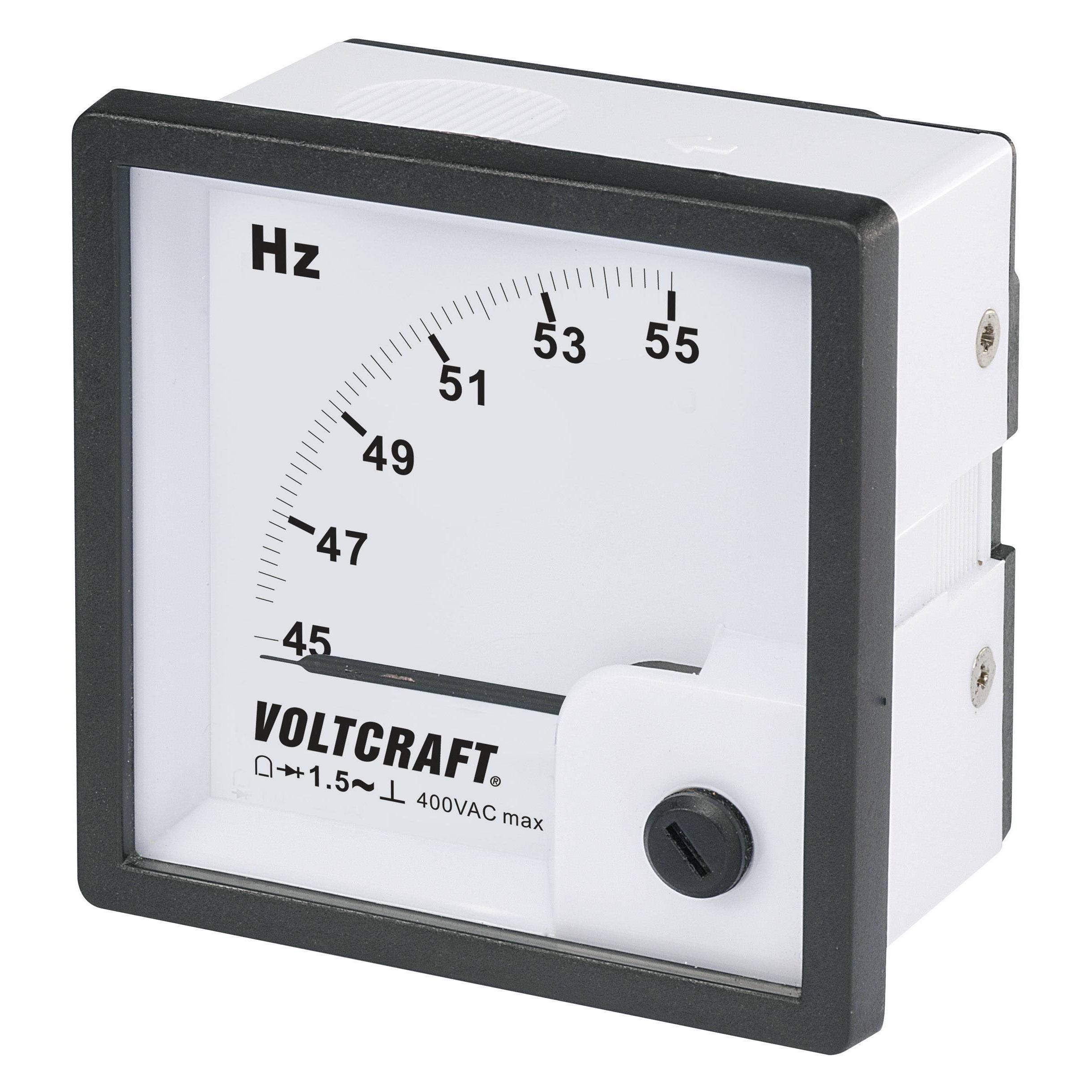 Voltcraft Analog-Einbaumessgerät (AM-72X72/50HZ)