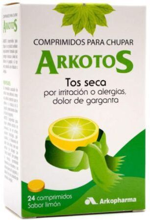 Arkopharma Arkotos Lemon 24 Tablets