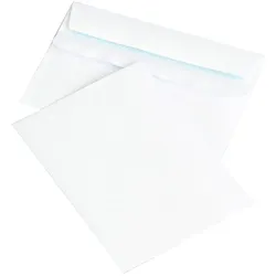 Office Products, Briefumschlag, Büroproduktpakete, SK, C6, 114x162mm, 75 g/qm, 1000 Stück, weiss (C6, 1000x)