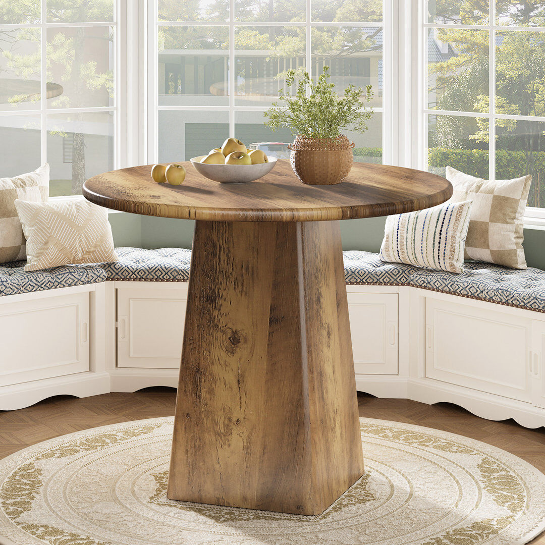 Blue Elephant Round 80Cm Dining Table Brown