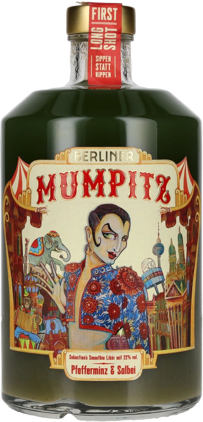 Berliner Mumpitz Pfefferminz & Salbei 22% Vol. 0,7l
