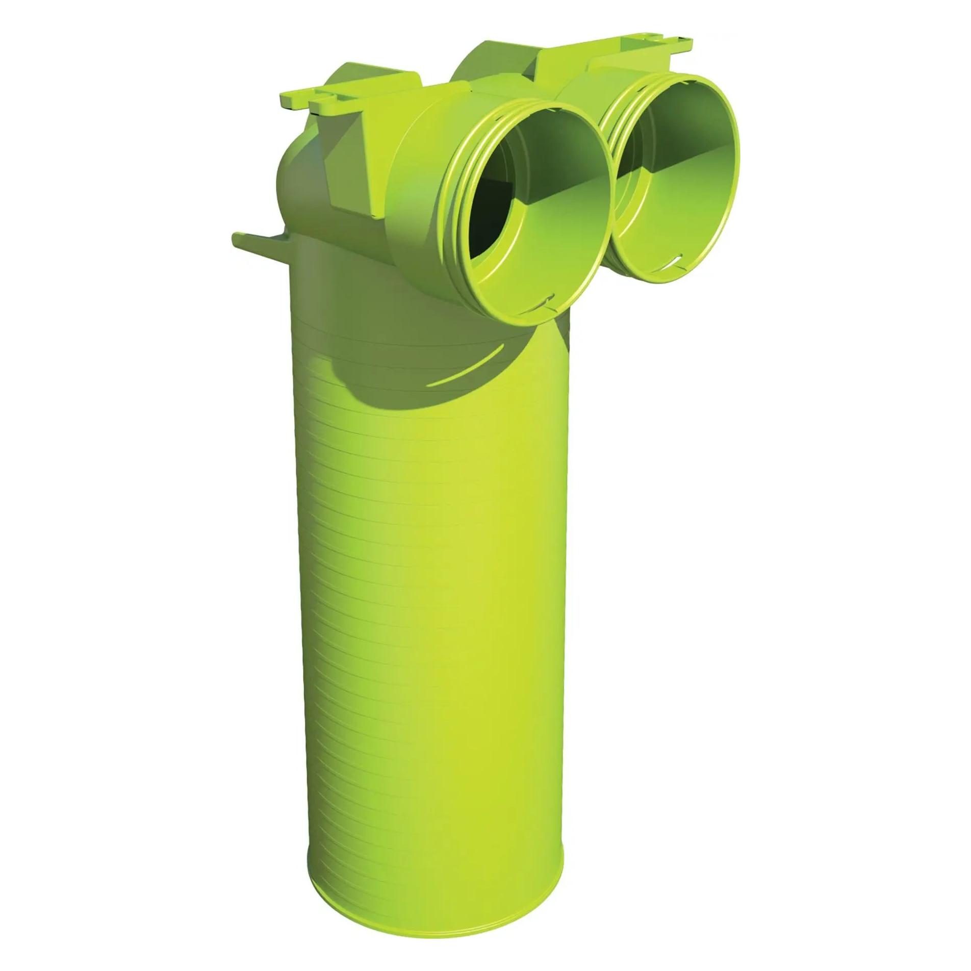 Bosch Home Comfort Thermotechnik GmbH Zubehör Wohnungslüftung RRU 75-4 Umlenkstück Luftverteilrohr (1 Stück (7738113421)