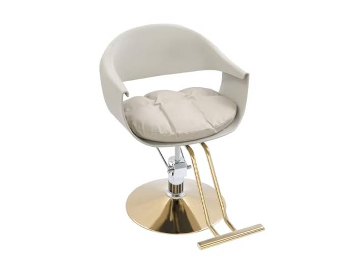 Steeviuzj Hydraulischer Friseurstuhl, 360° Drehbarer Barber Stuhl bis 200KG Höhenverstellbar Friseureinrichtung, Frisörstuhl Friseureinrichtung für Friseursalons Friseurläden, 82-92cm