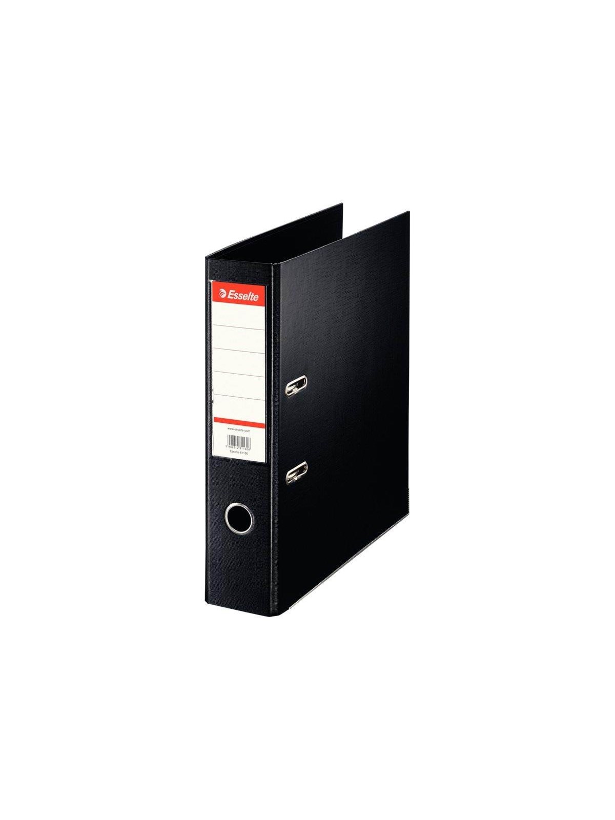 Esselte Lever Arch File Standard PP FSC A4/75 mm Black